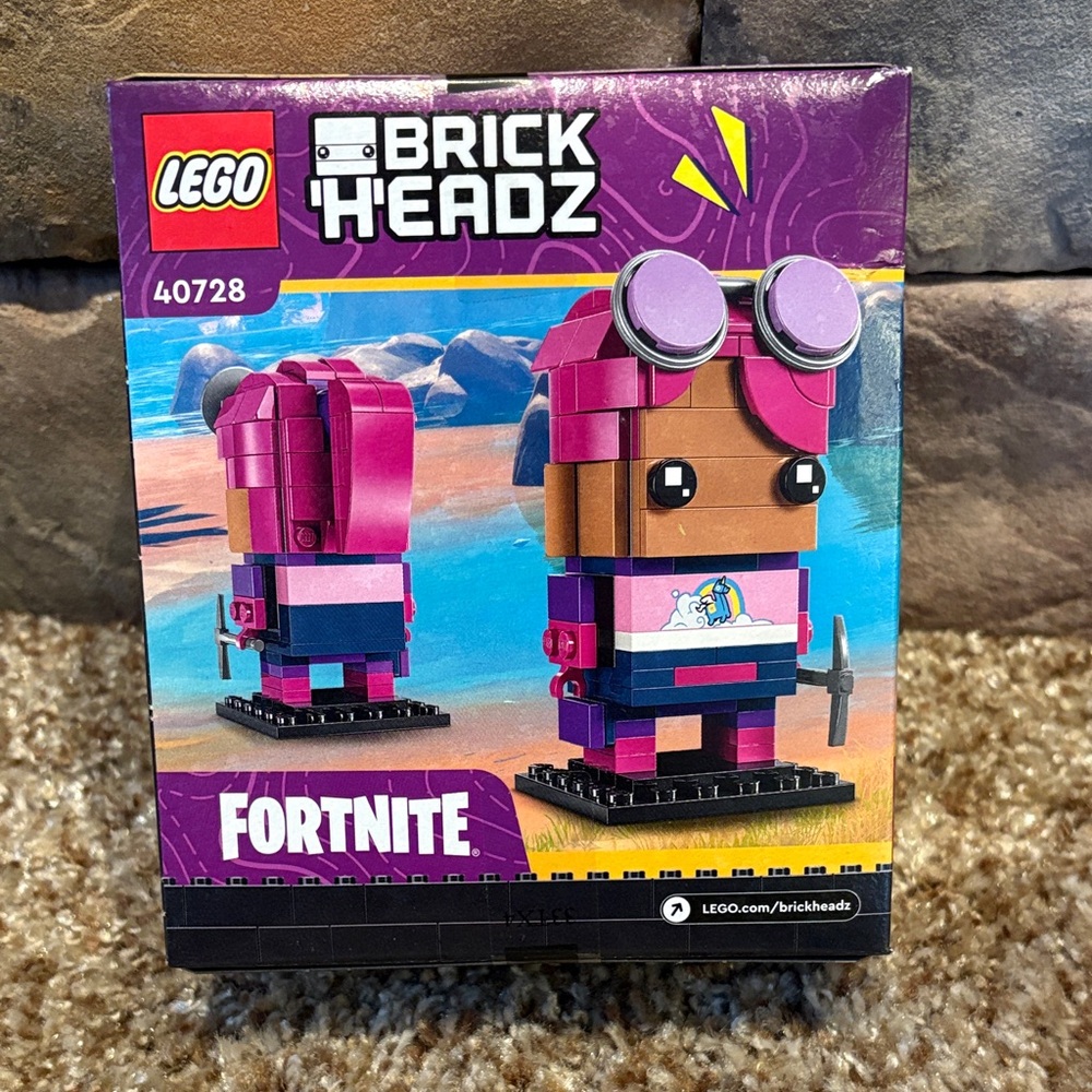 Lego BrickHeadz Fortnite Building Set - Pink and Purple